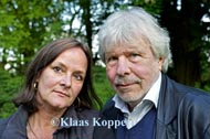 Corine Kisling en Paul Verhuyck, foto Klaas Koppe