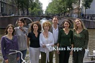 Esther Freud, Edna O'Brien, Rachel Cusk, foto Klaas Koppe