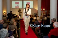 Literaire catwalk, foto Klaas Koppe