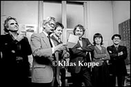Hans Warren & Tom Lanoye, foto Klaas Koppe